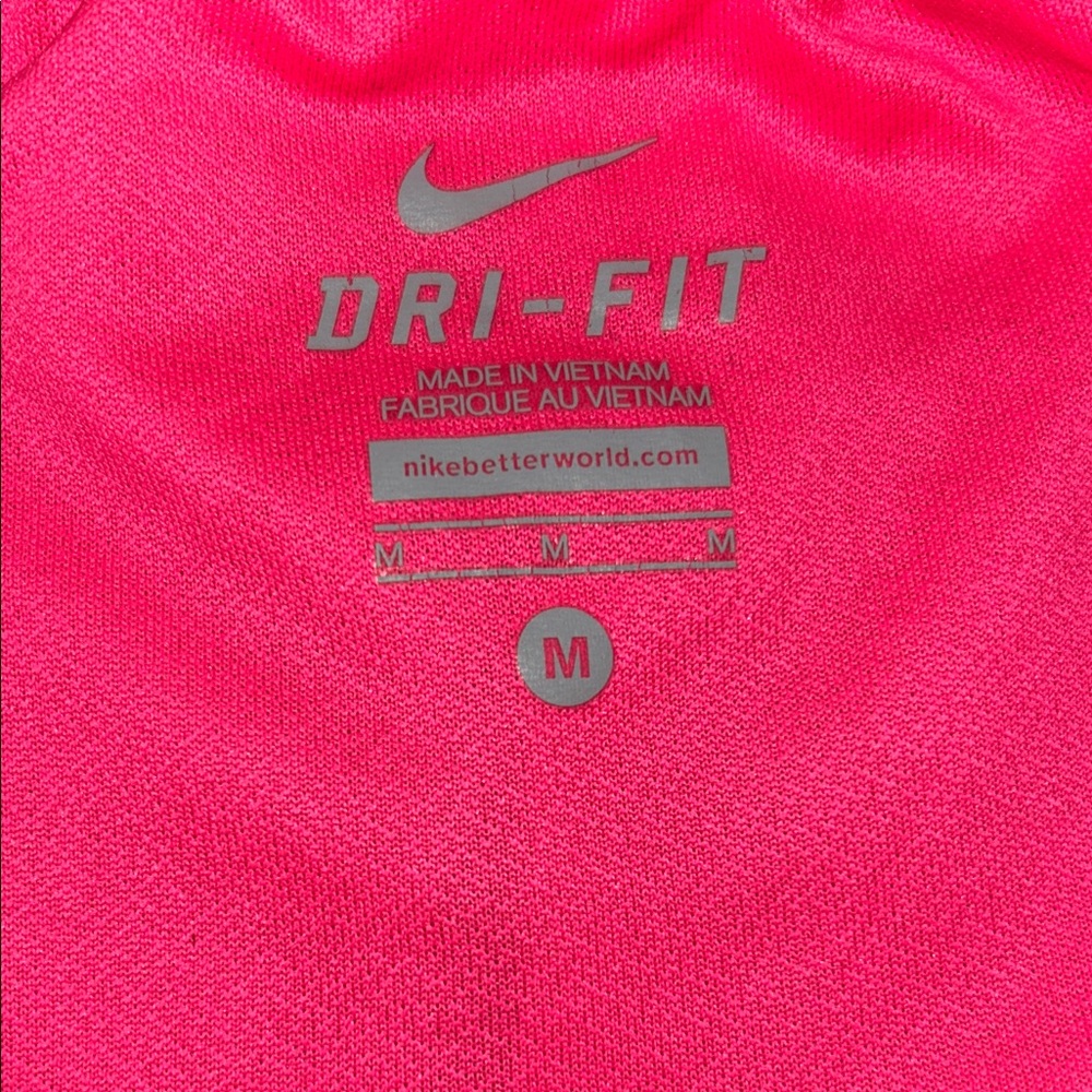 Nike Women’s Hot Pink & Black Geometric Running Shorts M - Picture 3 of 5